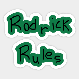 Rodrick Rules Sticker